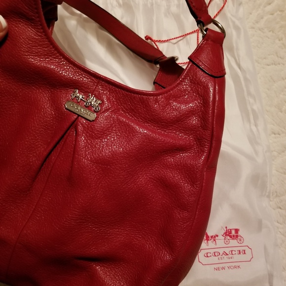 Red Coach "Phoebe" shoulder bag - Picture 5 of 7